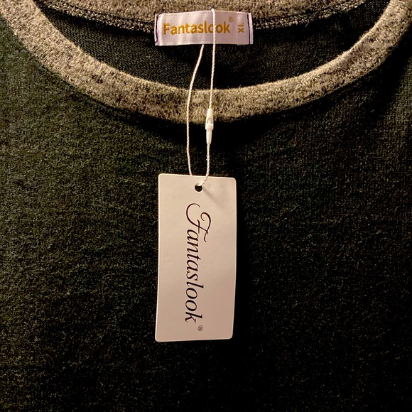 Women's Sweater Black & Gray Size XL - Picture 3 of 3